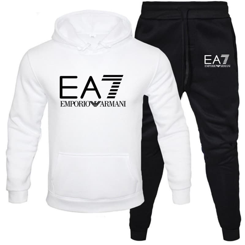 Sweat-shirt à capuche automne et hiver 2024, ensemble de deux pièces de vêtements de sport, pantalon hip-hop pour hommes, vêtements de mode, vêt