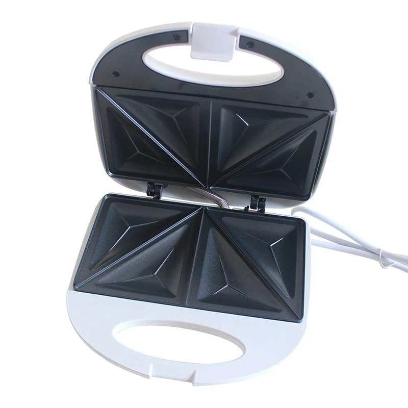 Electric Sandwich Maker 750W Fast Heating Breakfast Machine Waffle Maker Break Toaster Multifunction Pancake Baking Machine