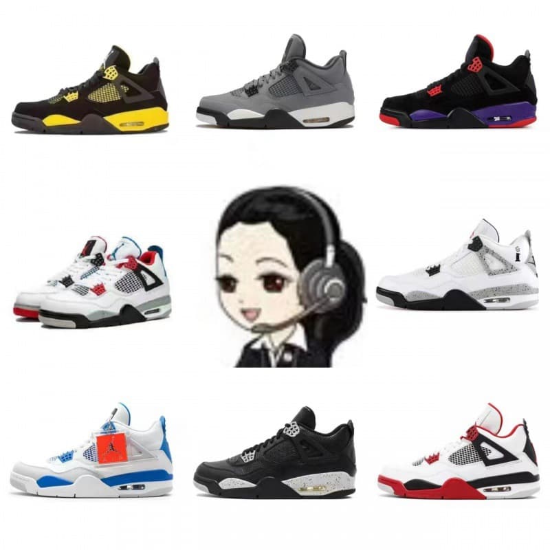 Qiao Red Blue Mandarin Duck White Oreo 4 Basketball 3 Nouvelles chaussures