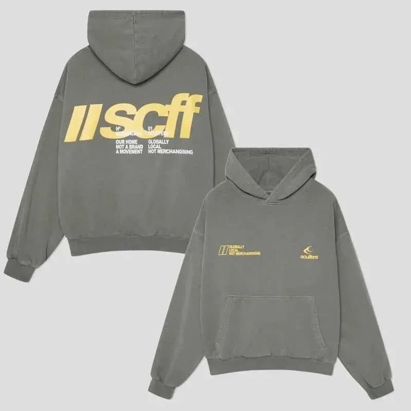 Sweat à capuche Scuffer pour femme, style décontracté, oversize, grunge, Haruku, style Y2K Active