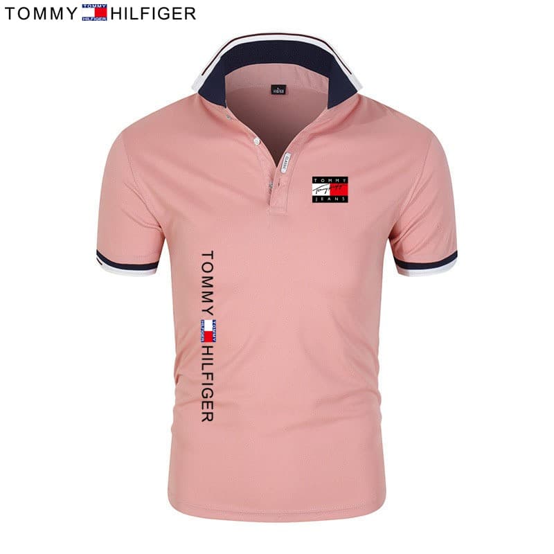 Chemise de golf à manches courtes pour hommes, polo décontracté imprimé, chemise boutonnée, nouvelle collection été 2024