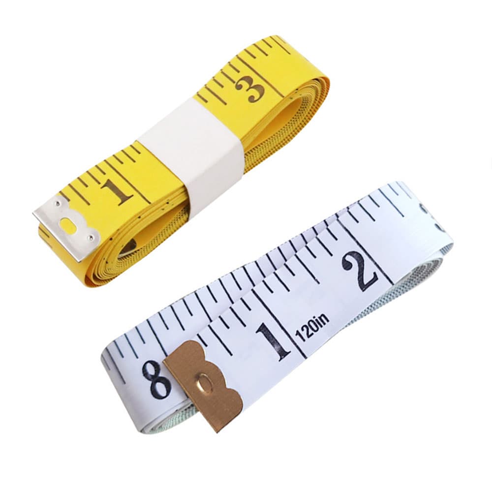3 meter PVC fiber tape measure soft ruler thickened measuring garment tailor's ruler chest and waist circumference tape measure