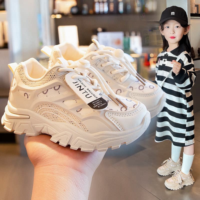 Children's Sports Shoes Breathable Mesh Casual Versatile Dad Shoes For Boys And Girls Spring Autumn New Style Running Shoes