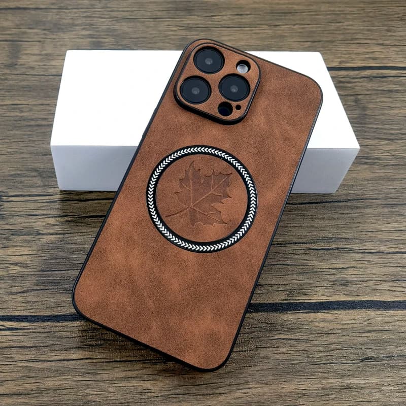 Luxury Retra Leather Case For iPhone 16 15 14 13 12 11 Pro Max Plus iPhone15 iPhone14 iPhone13 ProMax For Magsafe Charge Covers