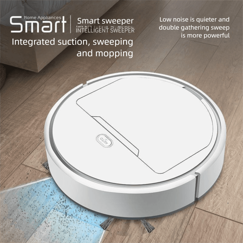 3-in-1 Smart Robot Vacuum Cleaner, Household Mopping With Automatic Vacuuming & Washing, App Control, LIDAR