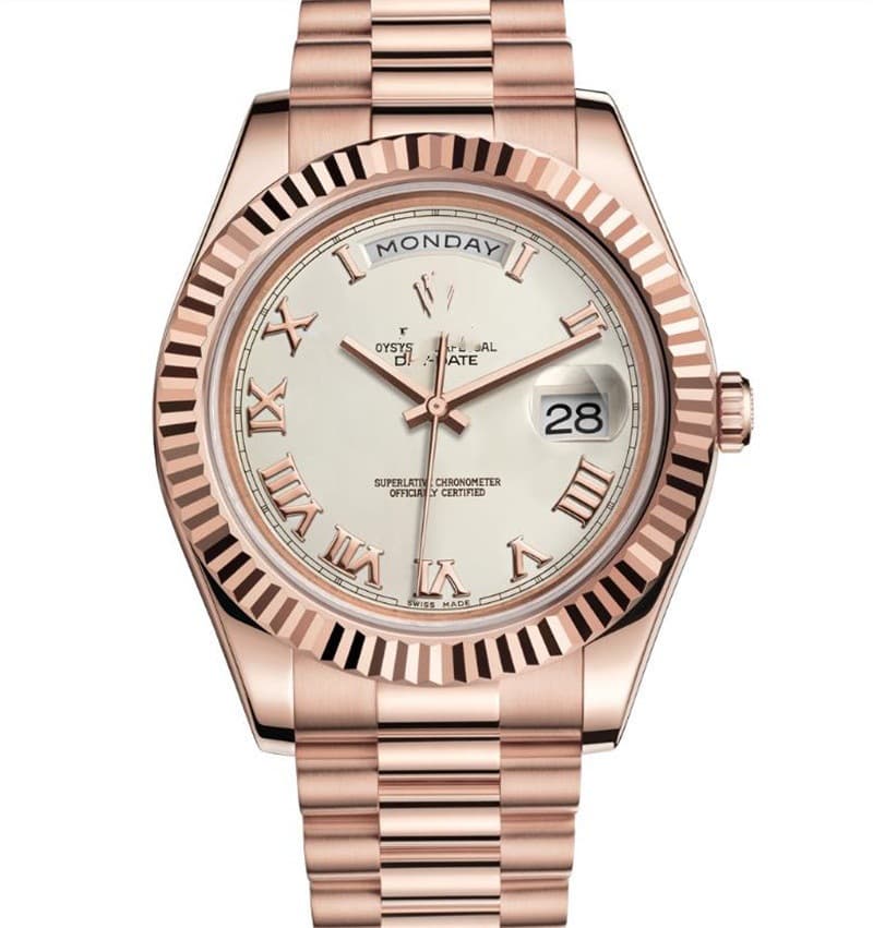 Montre-bracelet en acier pour homme Laojia Business Diary