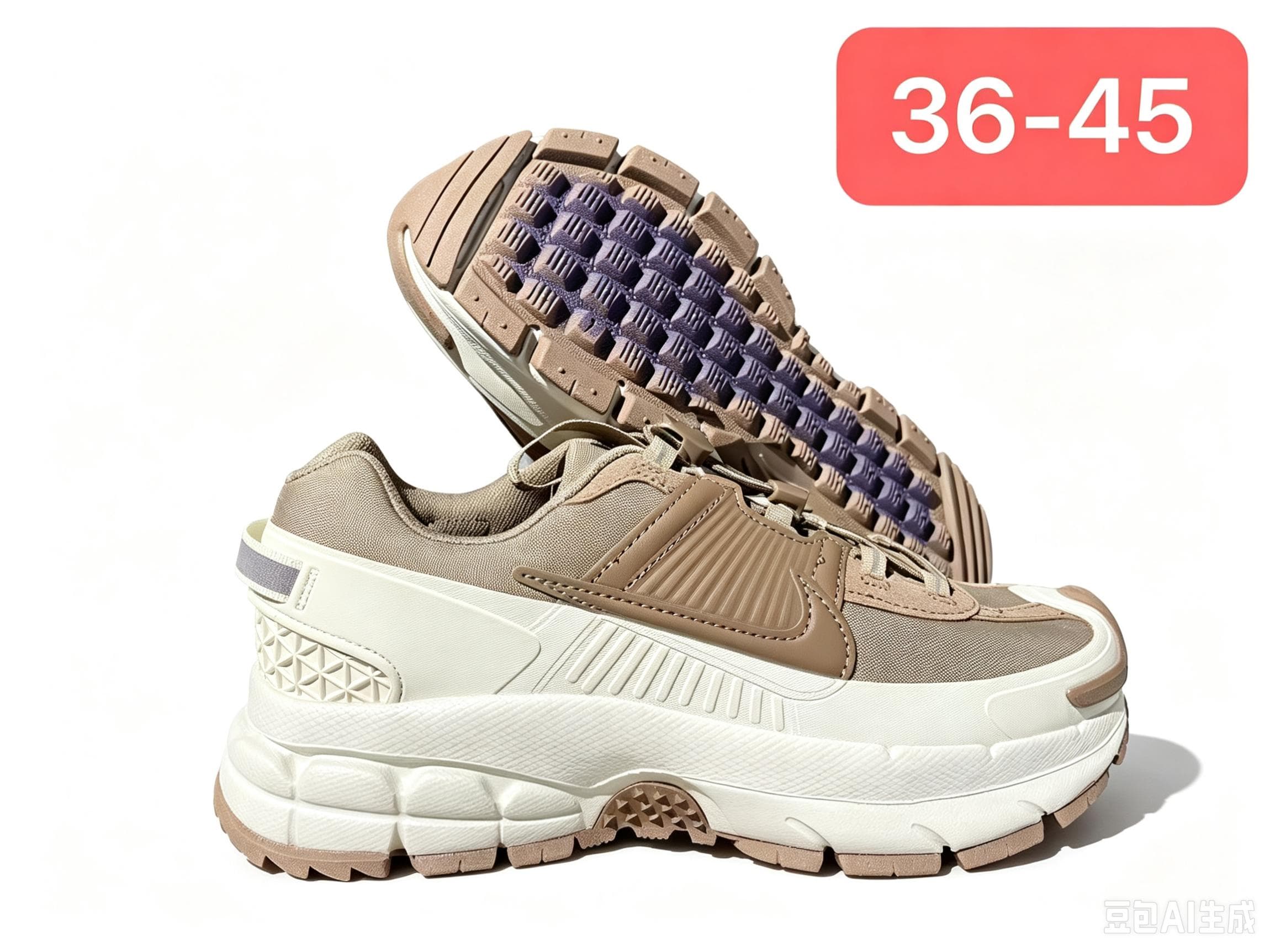 Baskets basses pour homme NIKE Zoom Vomero Roam, légères et robustes, pour le sport et les activités de plein air.