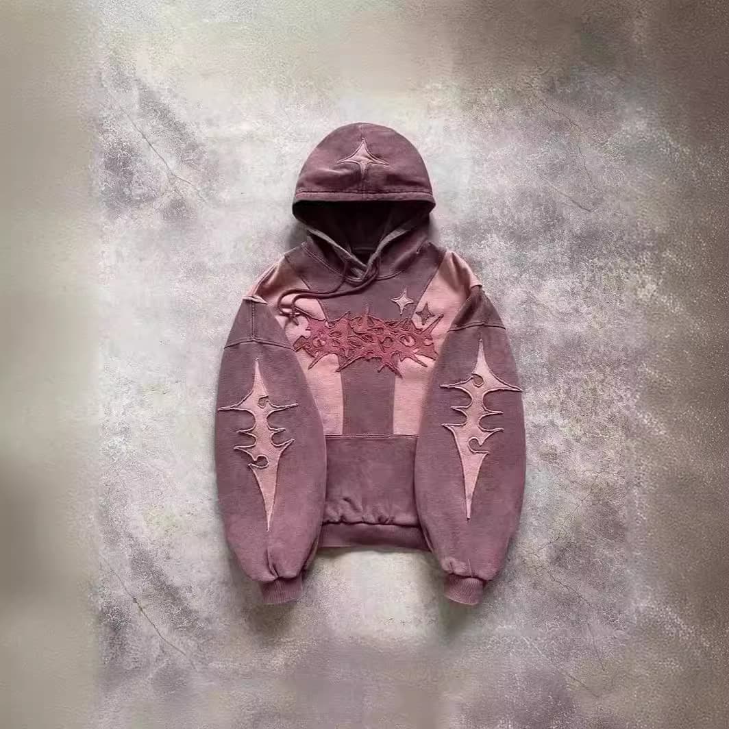 Men's Clothing collage hoodie new style trend unisex loose sweater