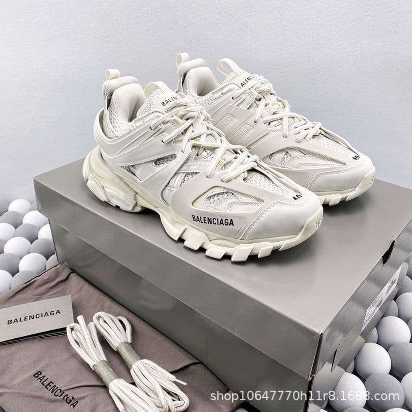 Chaussures de sport décontractées tendance, style papa, taille S, Paris Track 3.0 de troisième génération, avec éclairage LED intégré. Dispon