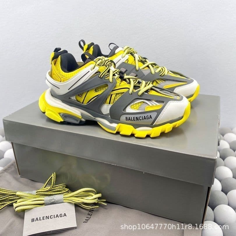 Chaussures de sport décontractées tendance, style papa, taille S, Paris Track 3.0 de troisième génération, avec éclairage LED intégré. Dispon