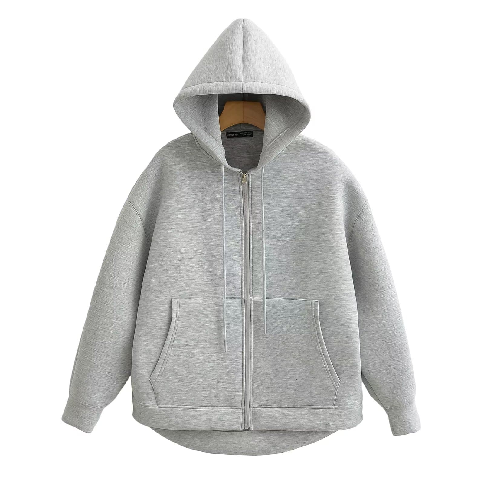 MUJER Zip Up Hoodies Women Autumn Hooded Sweatshirt Woman Long Sleeve Oversized Women's Sweatshirts Zip Hoodie Women Jackets