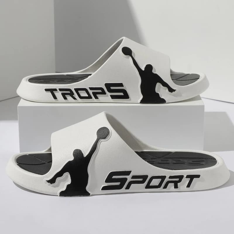 2023 New Slippers Men's Summer Sports Outdoor Non-Slip Couples Home Bathroom Sandals And Slippers Women Ciabatte Uomo Flip Flop