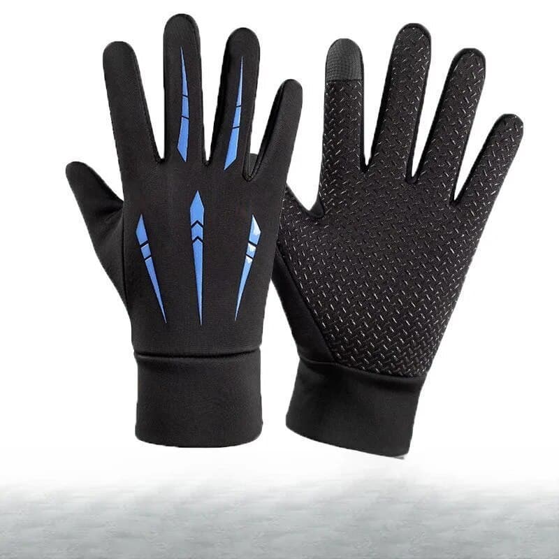 Men s autumn and winter cycling outdoor touch screen Korean version windproof cold resistant warm plush skiing Hunting Tactical Knife