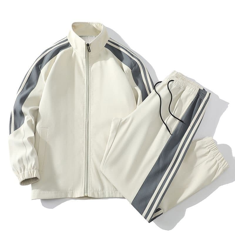 Women's Clothing Spring and autumn unisex casual all match breathable sports suit couple jacket two piece