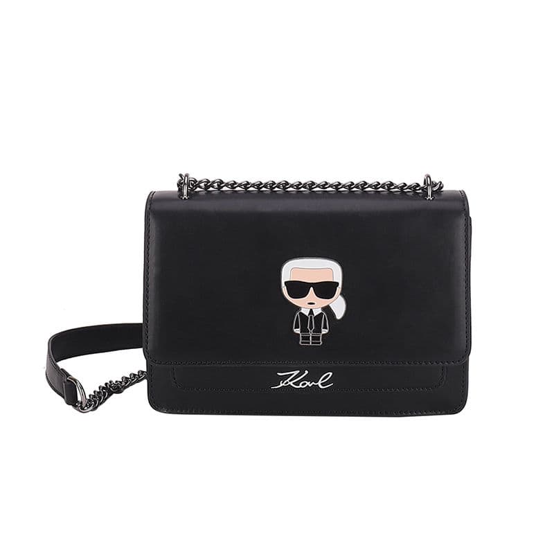 Sac à bandoulière avec chaîne pour filles, asymétrique épaule dénudée, petite boucle de verrouillage carrée, couleur unie, polyvalent, sous l