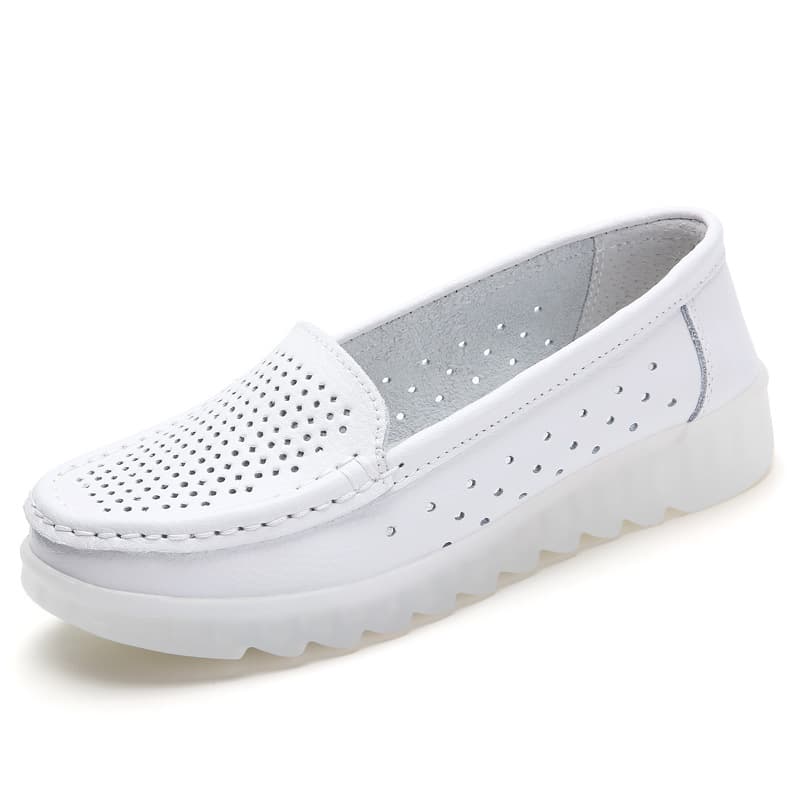 Nurse Shoes Flat Work Small White Shoes Surgery Shoes Breathable Soft Sole