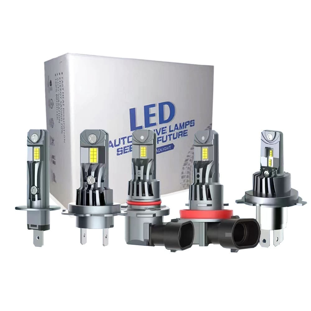 Cross-border Special A51 LED Headlight Plug-and-play H7H4 H11 High-power 1:1 Ultra-bright Car Bulb