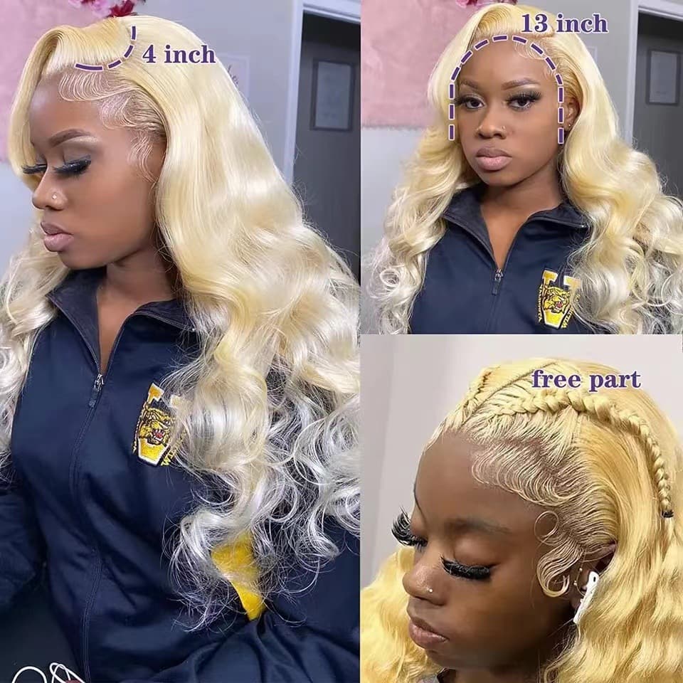 Perruque longue bouclée à lace front, style afro, avec de grosses ondulations, pour femmes européennes et américaines. Extension synthétique à
