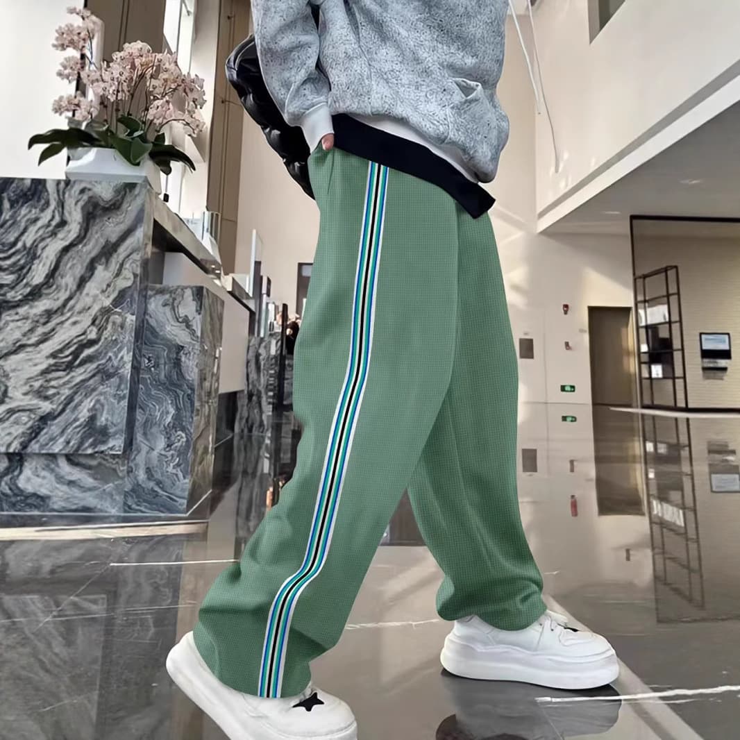 Men's Clothing Casual Walking Loose Pants Versatile Wide Leg Pants Lazy Sports Pants