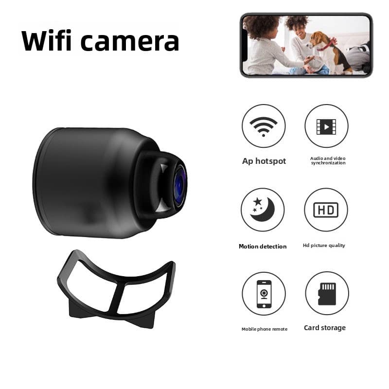 Wireless Smart Surveillance Home HD Night Vision Color Indoor Outdoor Mobile Remote Network Camera