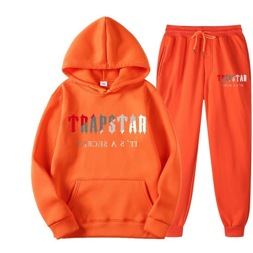 Ensemble de sport 15 pièces pour homme, sweat à capuche et pantalon amples, chaud et imprimé, marque de vêtements de sport