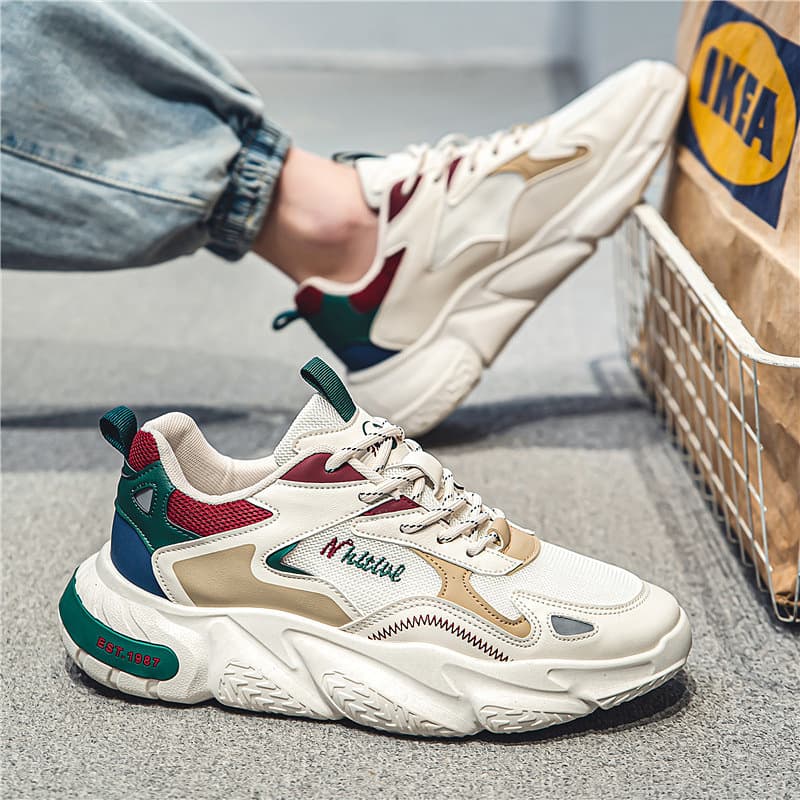 Men's Shoes Putian Men's Shoes Summer New Youth Sports Running Shoes Casual Height-increasing Internet Celebrity Hot-selling Dad Fashion Shoes