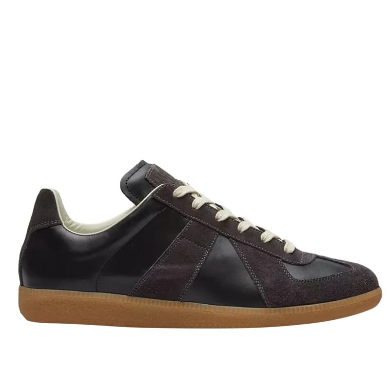 Chaussures décontractées pour hommes, style rétro tendance printemps, chaussures de sport allemandes à petit talon, multicolores, respirantes et