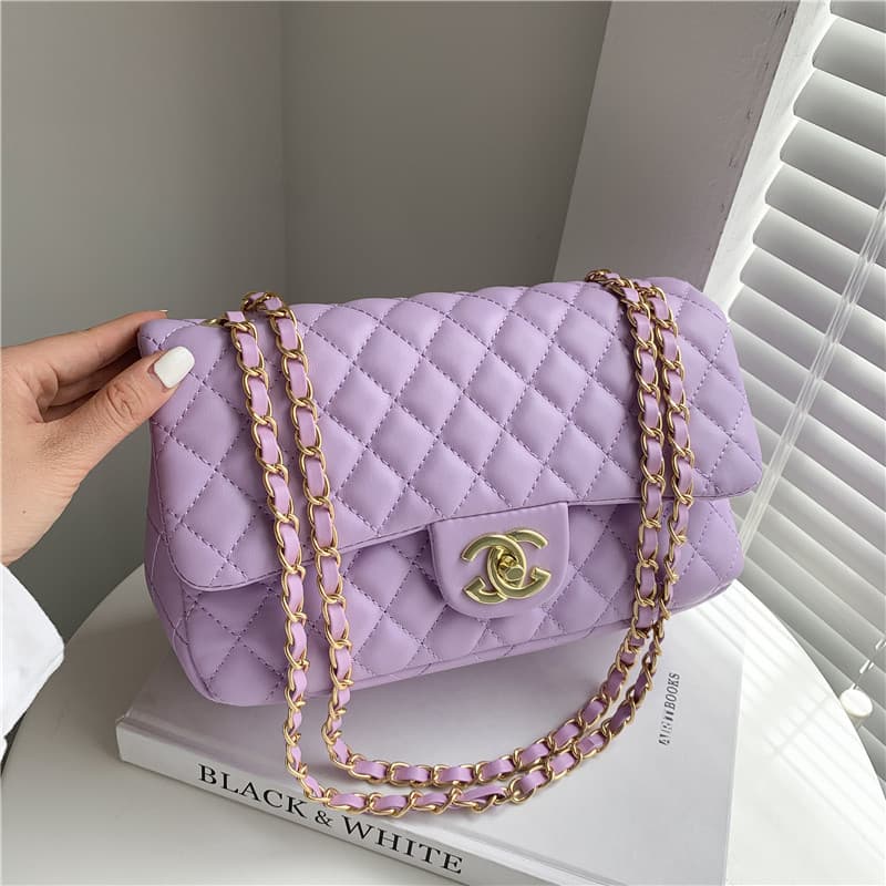 Sac transfrontalier Nouveau sac pour femme en gros 2023 Sac messager à bandoulière de mode européenne et américaine Sac à chaîne en diamant tou