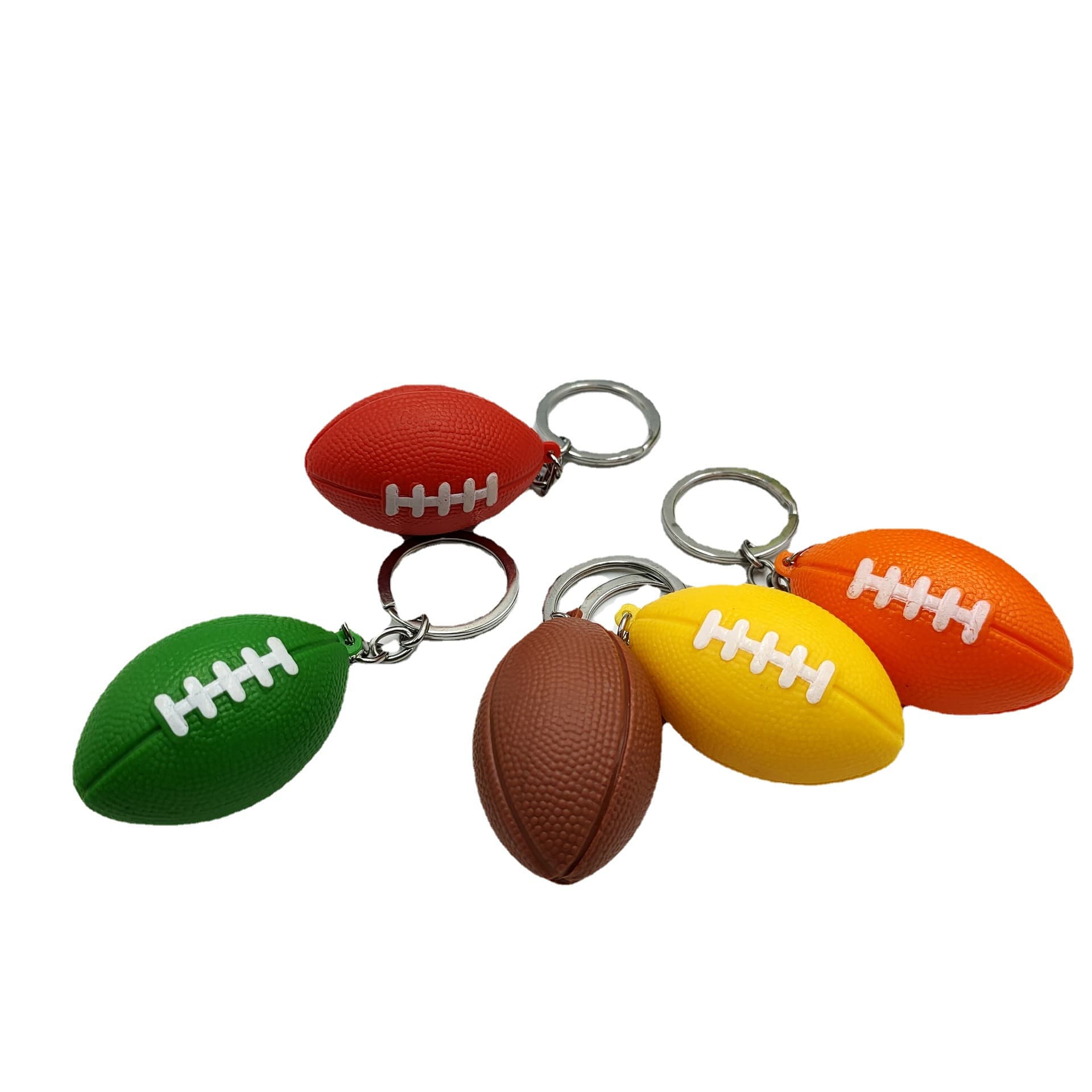 Mini Rugby Key Chain Pendant Sports Meet Small Gift
