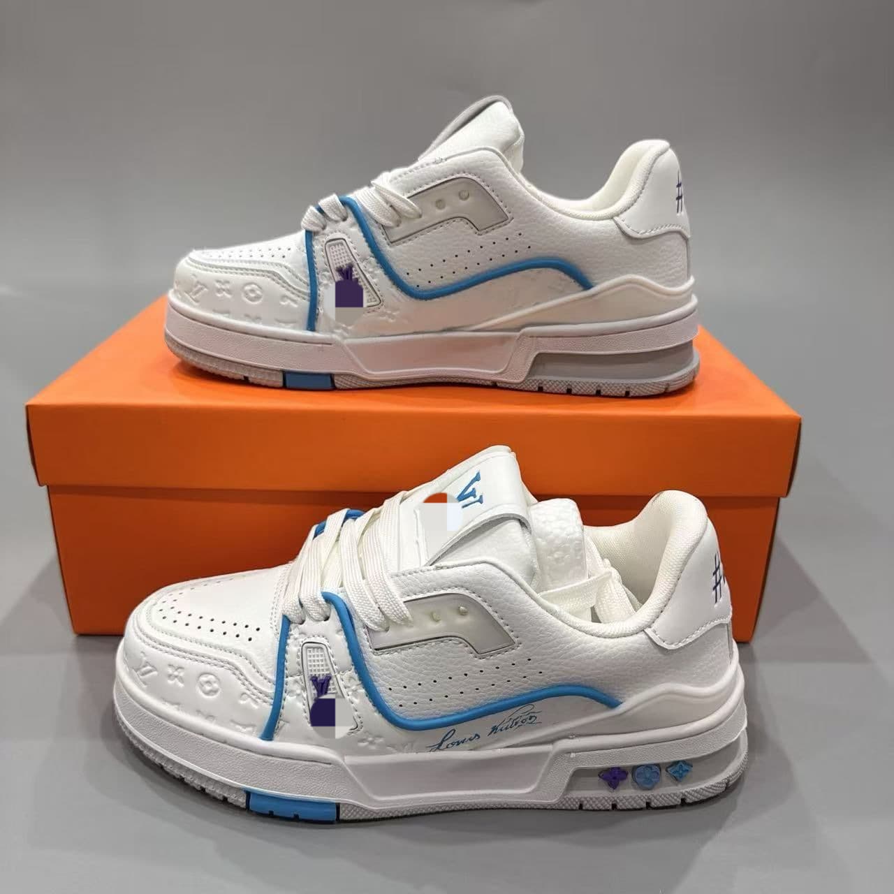 Sac Automne/Hiver Whaleup 2025 Nouveau modèle tendance imprimé unisexe Ins Niche Couple Décontracté Mode Baskets Chaussures de luxe légères T