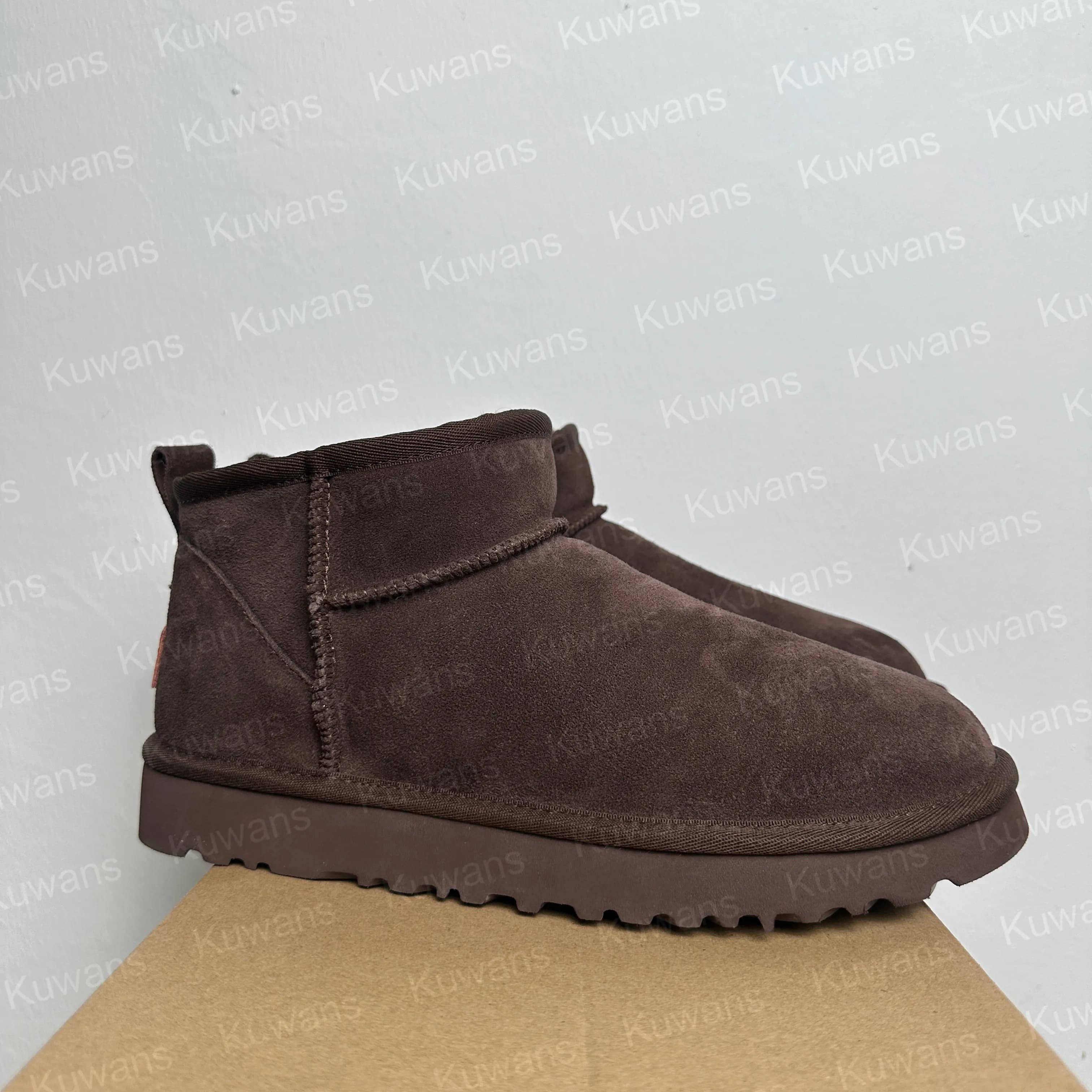 U GG Designer Classic Ultra Mini Bottes de Neige Plateforme Courte Femmes Hommes Fourrure Peau de Mouton Tasman Tazz Chesut Sable Graine de Moutarde