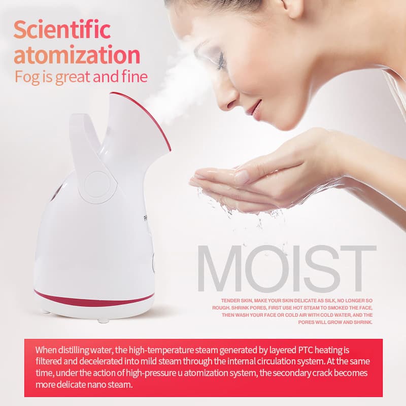 face steaming instrument moisturizing instrument beauty instrument household hot steam nano spray heat spray fruit and vegetable machine