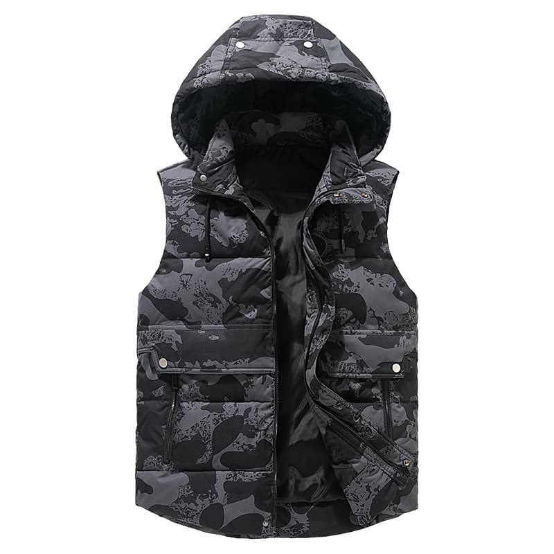 Men's Clothing Autumn And Winter Korean Style Slim-fitting Youth Men's High-quality Vest Men's Couple Style Thickened Down Cotton Vest Outer