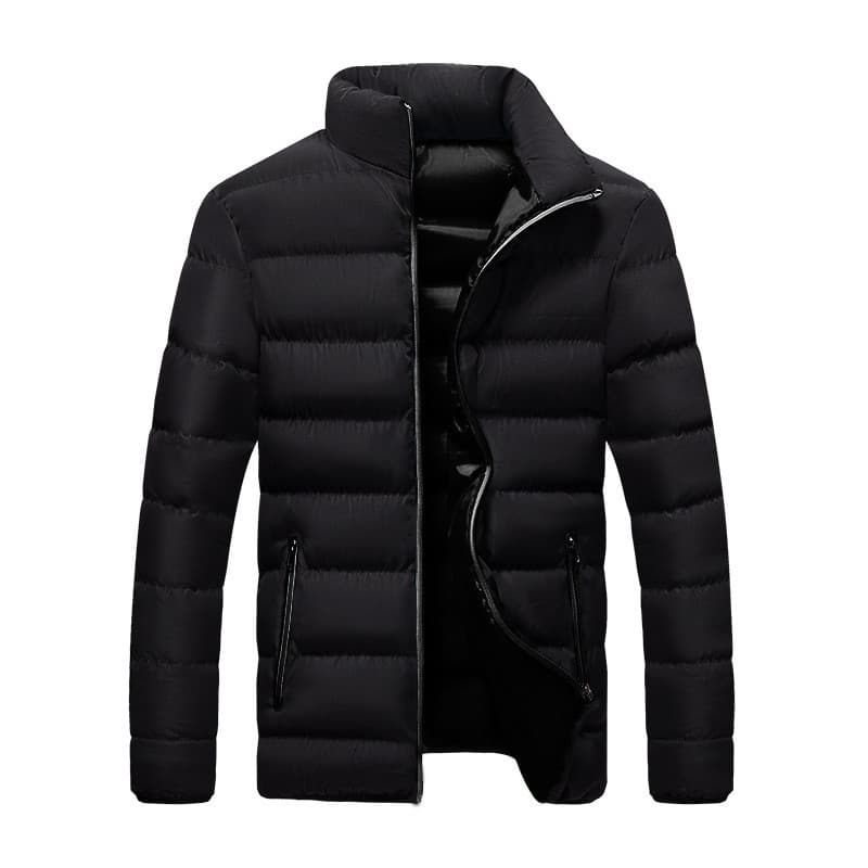 Men's 2025 Jacket, Running Volume, Men's Outerwear, Winter New Item, Stand Up Collar, Down Cotton Jacket