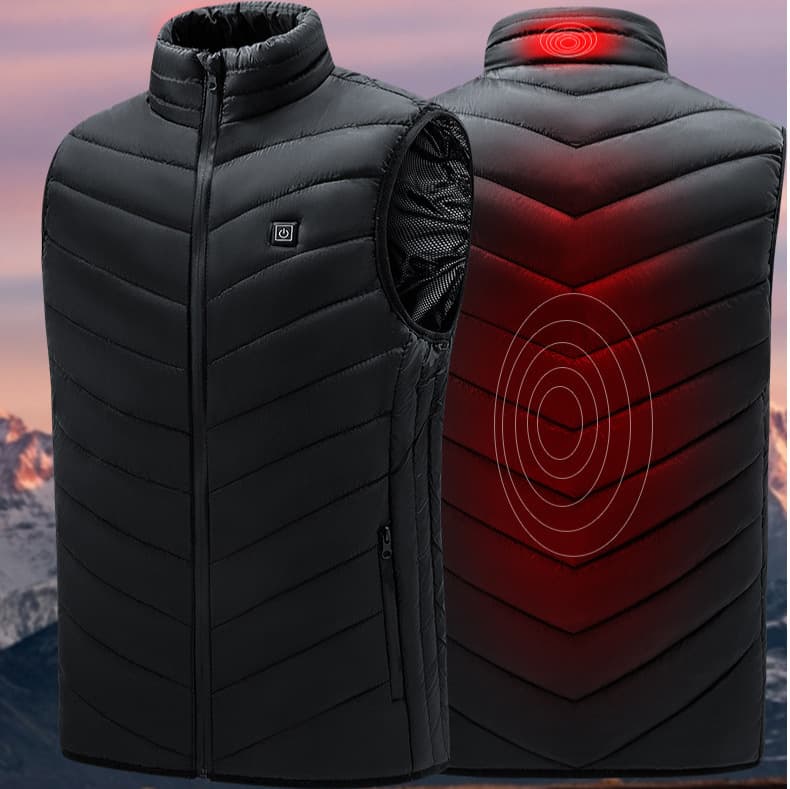 ​​Smart Heating Vest For Men & Women - 8XL Electric Thermal Waistcoat With Adjustable Temperature Control (10 Sizes, 2 Colors)​​