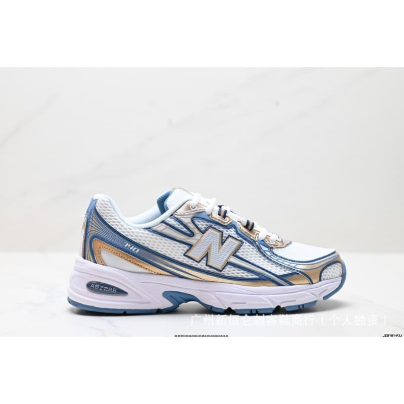 Nouvelles baskets Pure Original Mesh Nb740, polyvalentes, pour papa et couple, unisexes