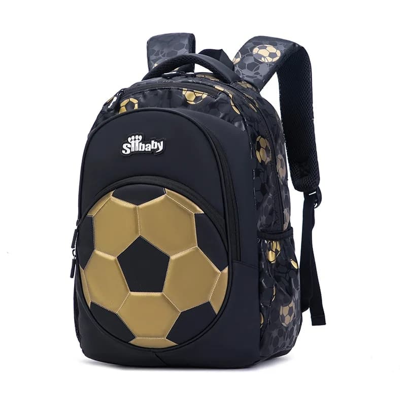 Football children schoolbag anime backpack travel school bags for teenage boy mochila escolar infantil menino