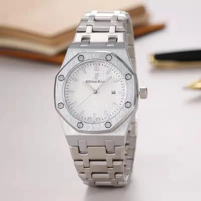 Montre homme de luxe AP, collection élégante, à quartz, haut de gamme, trois aiguilles, design simple.