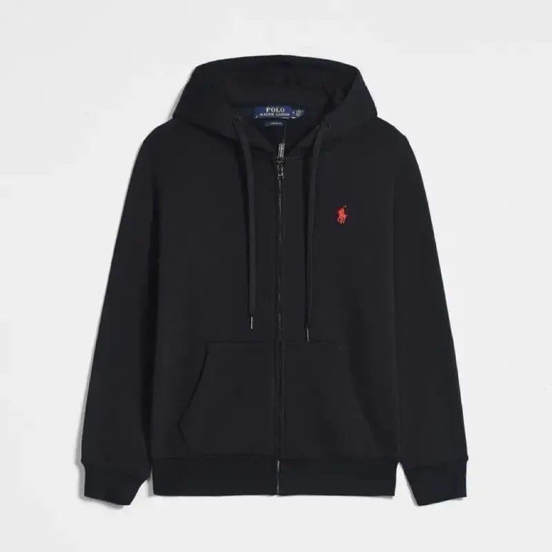 Ensemble à capuche Pony pour homme, pull zippé, sweat à capuche Paul, ensemble à capuche ample