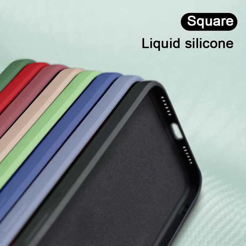 Original Liquid Silicone Case For iPhone 14 13 12 11 Pro Max Case For iPhone 12Mini 13Mini X XR XS MAX 8 7 6S Plus SE2020 Shockproof Cover
