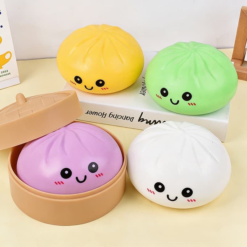 Extra Large 25cm Realistic Emoji Bun Squeezeable Blind Box Stress Relieving Toy For All Ages