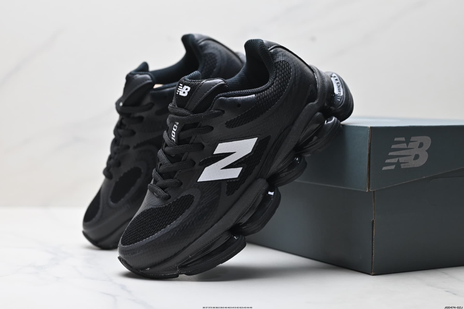 Chaussures de sport basses et décontractées Putian Original Box NB 2000 unisexes, résistantes à l'usure