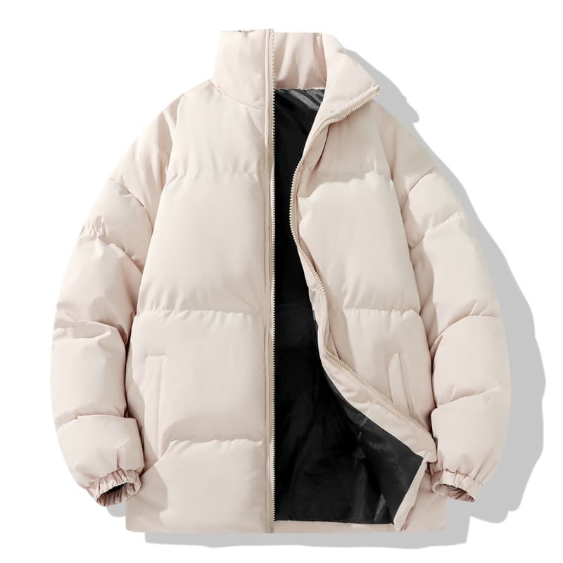 Unisex Winter Puffer Jacket – Oversized Cotton-Filled Coat (Stand Collar, Windproof, S-8XL) For Men & Women​