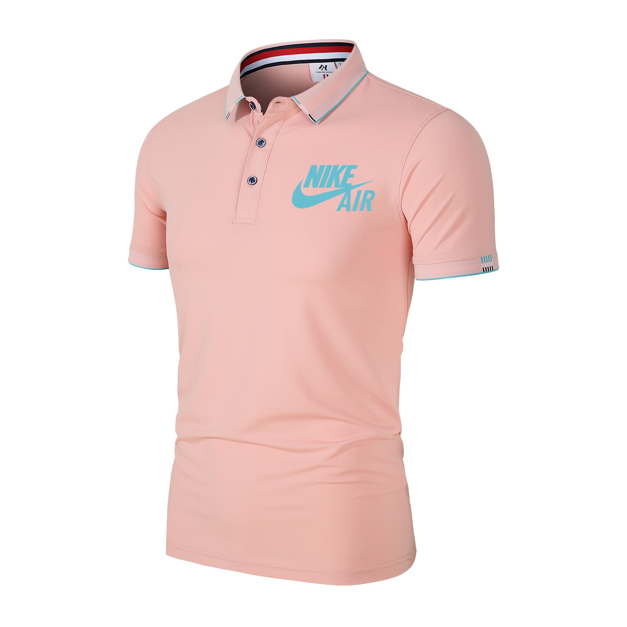 New Spring and Summer Tide Polo Shirt Men's Business Casual Lapel T-shirt Men