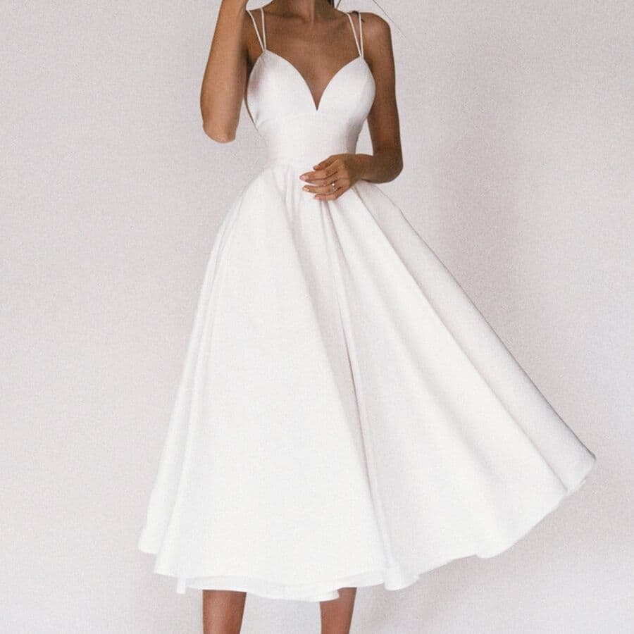 Women's Clothing Multi Color Sexy Spaghetti Strap Maxi Dress Flowy A-Line Evening Party Dress