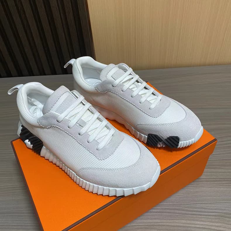 Chaussures blanches respirantes et polyvalentes en cuir véritable de marque H, baskets noires pour femmes et hommes