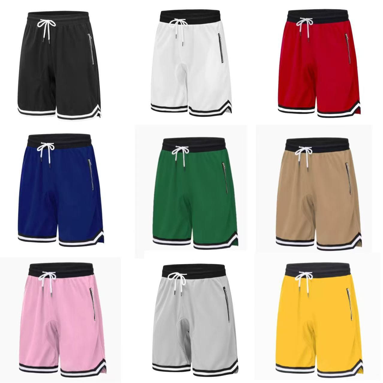 Men's Mesh Basketball Shorts – Lightweight & Breathable Running Training Gym Shorts With Quick-Dry Fabric (S-3XL, 9 Colors)​