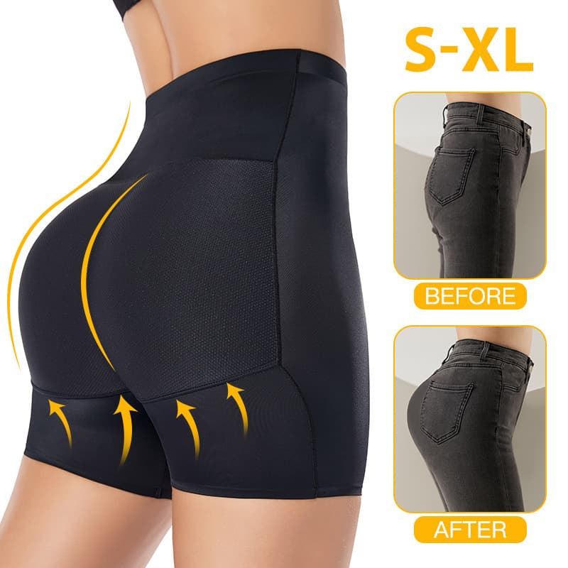 Women's seamless one piece buttocks lifting peach buttocks high waist buttocks underwear boxer waist shaping buttocks pants