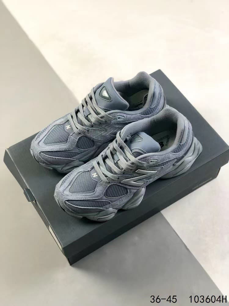 Nouvelle édition haute NB9060 Pure Original Sports Millennium Elephant Hooves pour hommes et femmes, semelle épaisse rehaussante pour papa