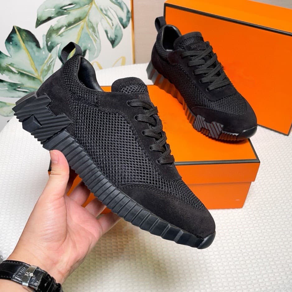Chaussures tendance pour couples de la marque H, baskets décontractées confortables et polyvalentes en cuir véritable respirant et en maille,